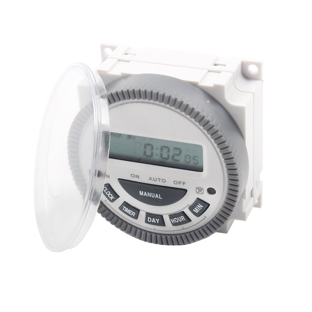DIANQI TM619 AC220V 230V 240V 16A Digital Timer controller 7 Days Weekly Programmable Timer switch /Hour/Minute Count For Home