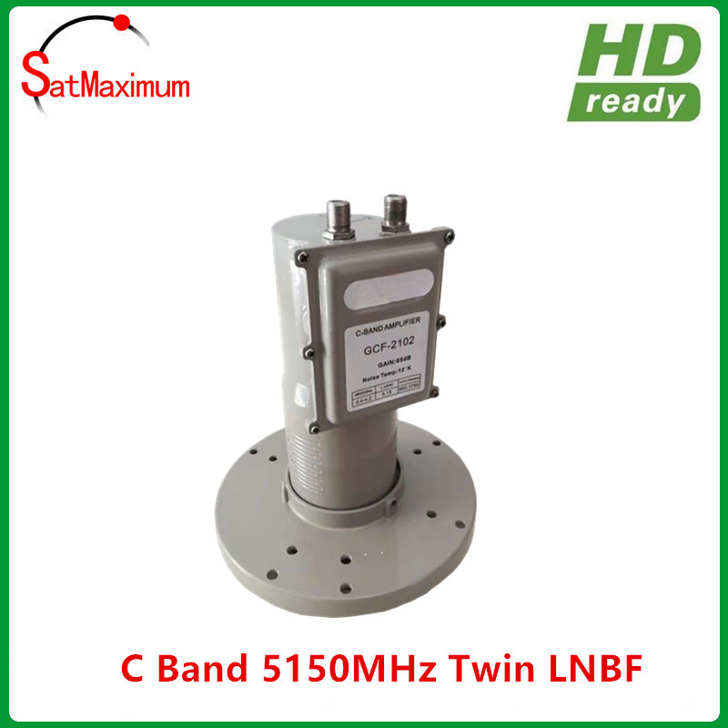 Digitale Klaar Lnb C Band 2 Output Twin Lnbf Met Lo Frequentie 5150 Mhz