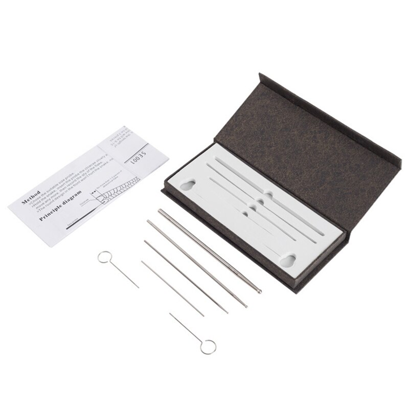Sonde de détection de sexe de serpent , jouet de détection de sexe de Reptile N1HF 6 pièces