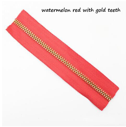 2 meter 5#  metalen groene verstelbare lengte montage rits diy handtassen tassen laarzen jaszak donsjack koperen rits  a0334f: Nr . .1