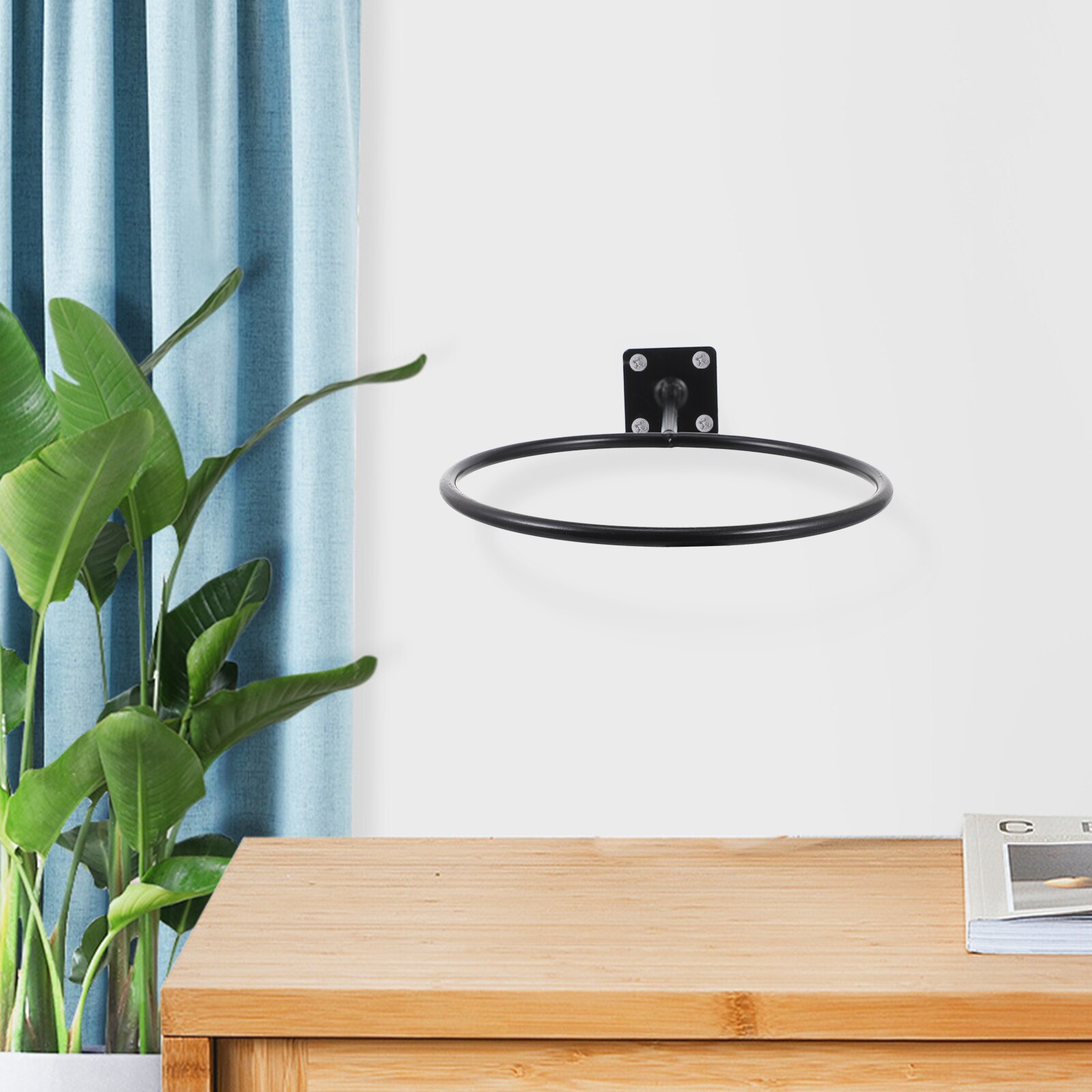 2 sets shop basketball rack iron balls rack caps display stand wall caps holder for decor