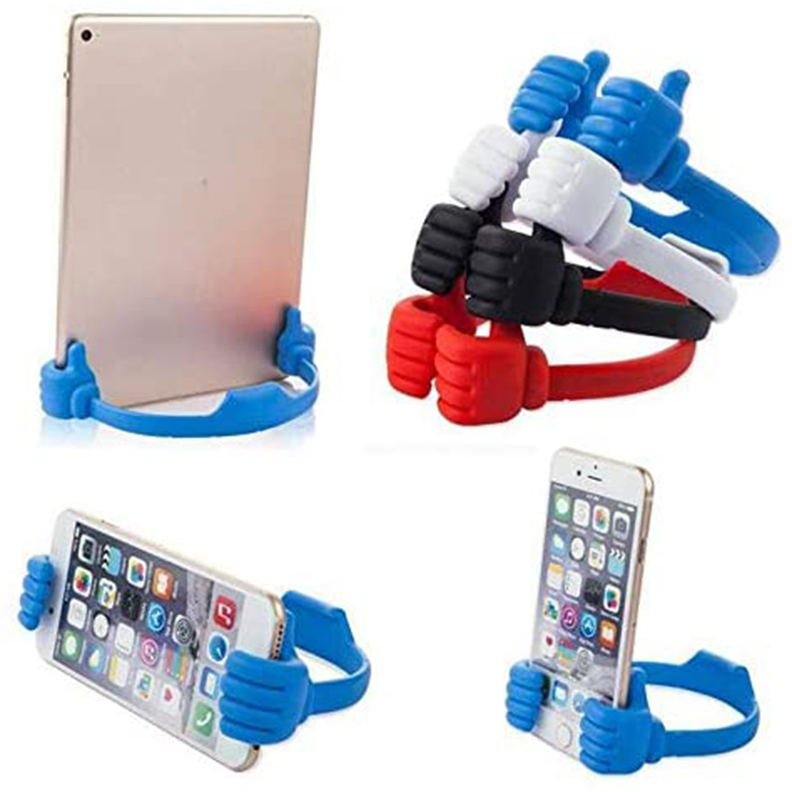 Thumbs Up Mobile Cell Phone Holder Movie Watching Lazy Bed Desktop Mount Stand Holder Mobile Phone Accessories Stand Bracket