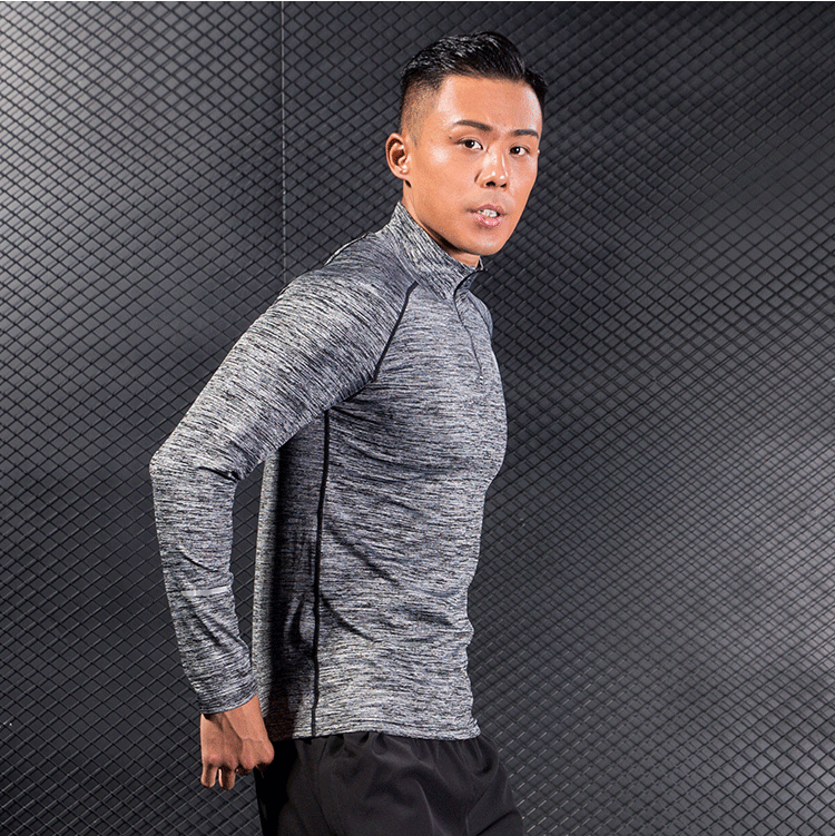 Sports Men Breathable T-shirt Long Sleeve Sport Tops Sportswear Fitness Outdoor Running Mountaineer Clothing Training Shirt