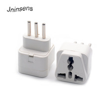Universal Travel Adapter Elektrische Stekkers Sockets Converter Voor Italië Compact 3 Pin Universal Travel Plug Adapter Draagbare Stekkers