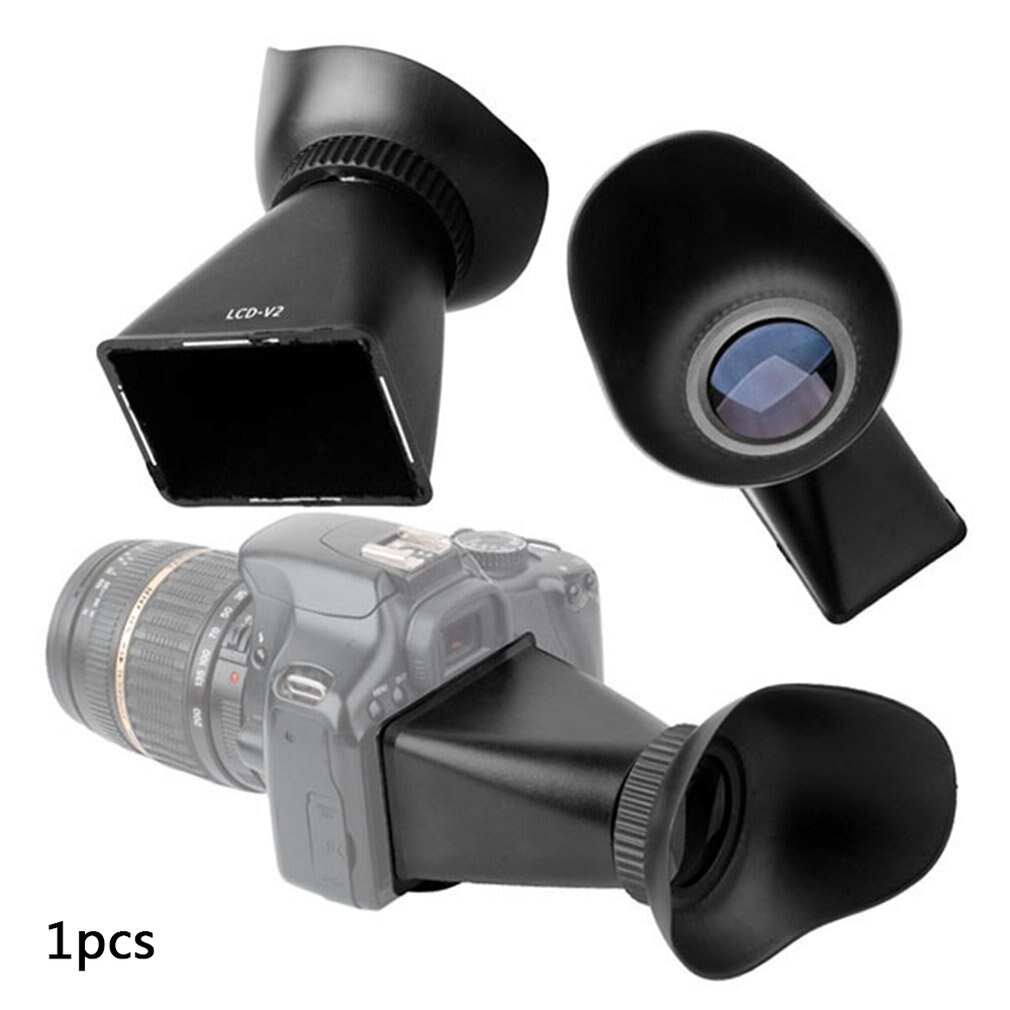 V2 3:2 Slr Camera Lcd Zoeker Vergrootglas Uitbreiding Cover Lcd-scherm Camera Vergrootglas Zoeker Zonnescherm