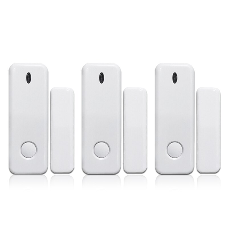 Wireless Door Window Alarm Sensor 433MHz 1527 Code Battery Door magnetic Contact Sensor for WIFI GSM Alarm Systems home security: Kit 2