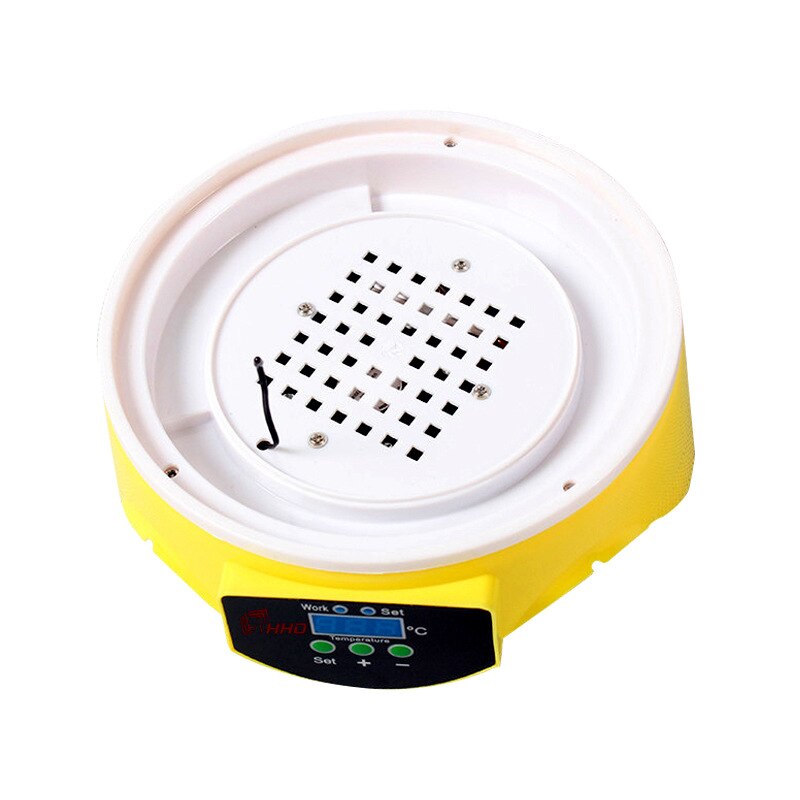 Mini 7 Eggs Incubator Poultry Hatching Machine Farm Automatic Intelligent Temperature Incubation Brooder for Chicken Duck Bird