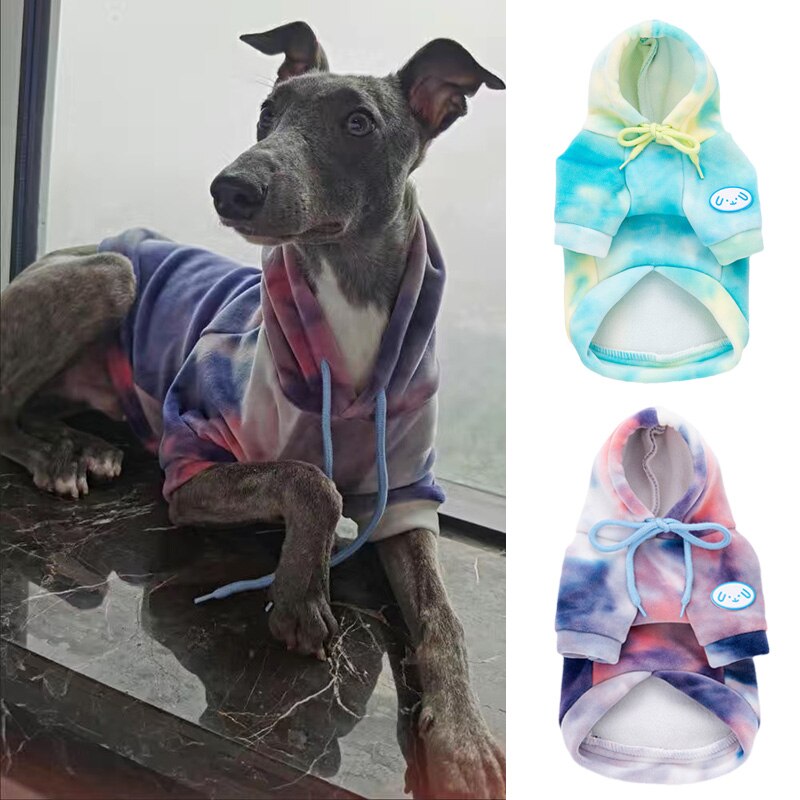 Pet Sweater Voor Kleine Honden Tie Dye Winter Leuke Hond Kleding Kat Kostuum Wheeling Corgi Truien Outfit Mascotas Ropa