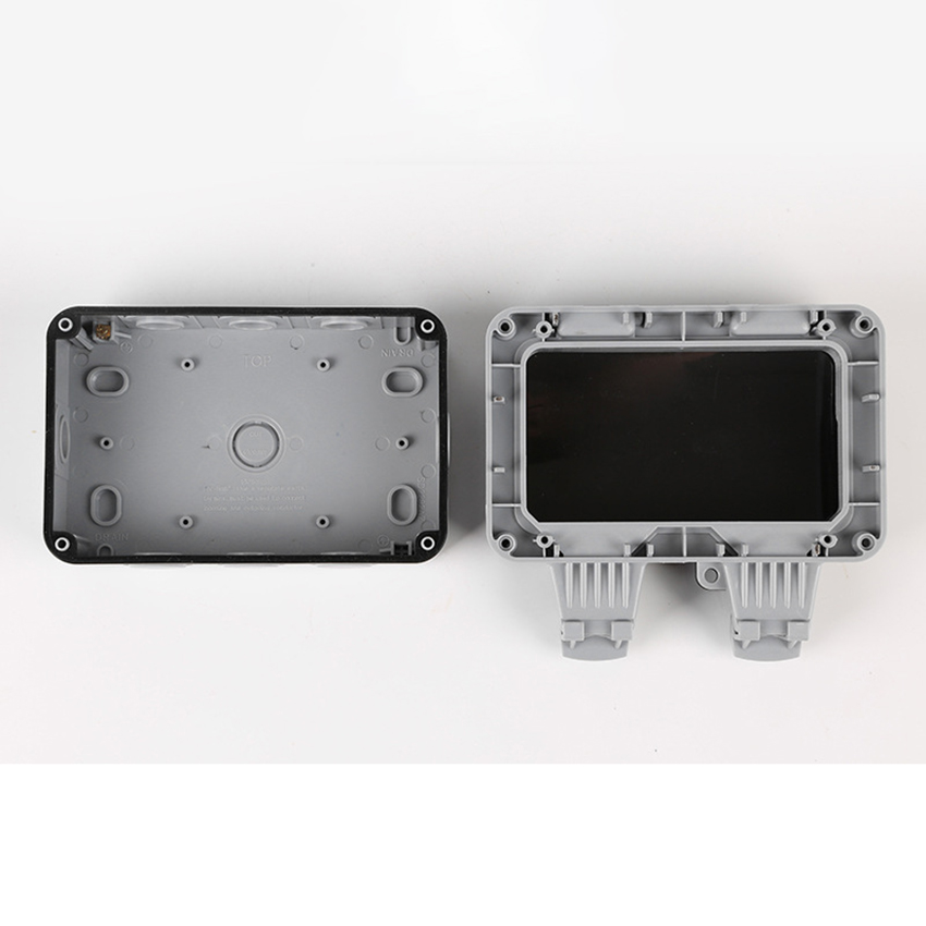 In-Use Weatherproof Outdoor Cover for Receptacle Outlets, Outdoor Electrical Outlet Cover, 2- Gang, Weatherproof Enclosure