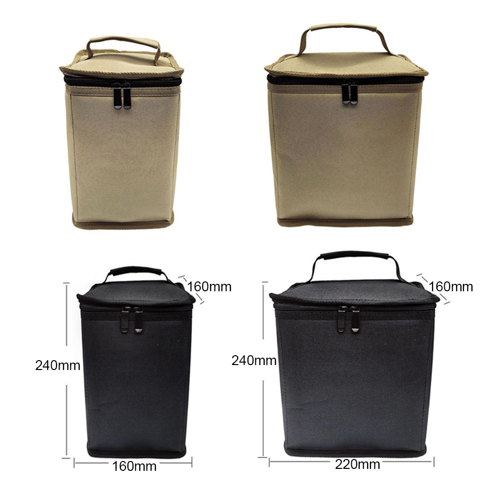 Camping Gas Tanks Opbergtas Draagbare Brandstofcilinder Beschermhoes Kamp Licht Draagtas Anti-Collision voor Outdoor Koken