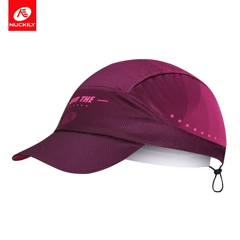 NUCKILY – casquette de cyclisme classique pour hommes et femmes, 13 styles au choix, chapeaux de vélo, taille libre, élastique, respirant,: PI30-red