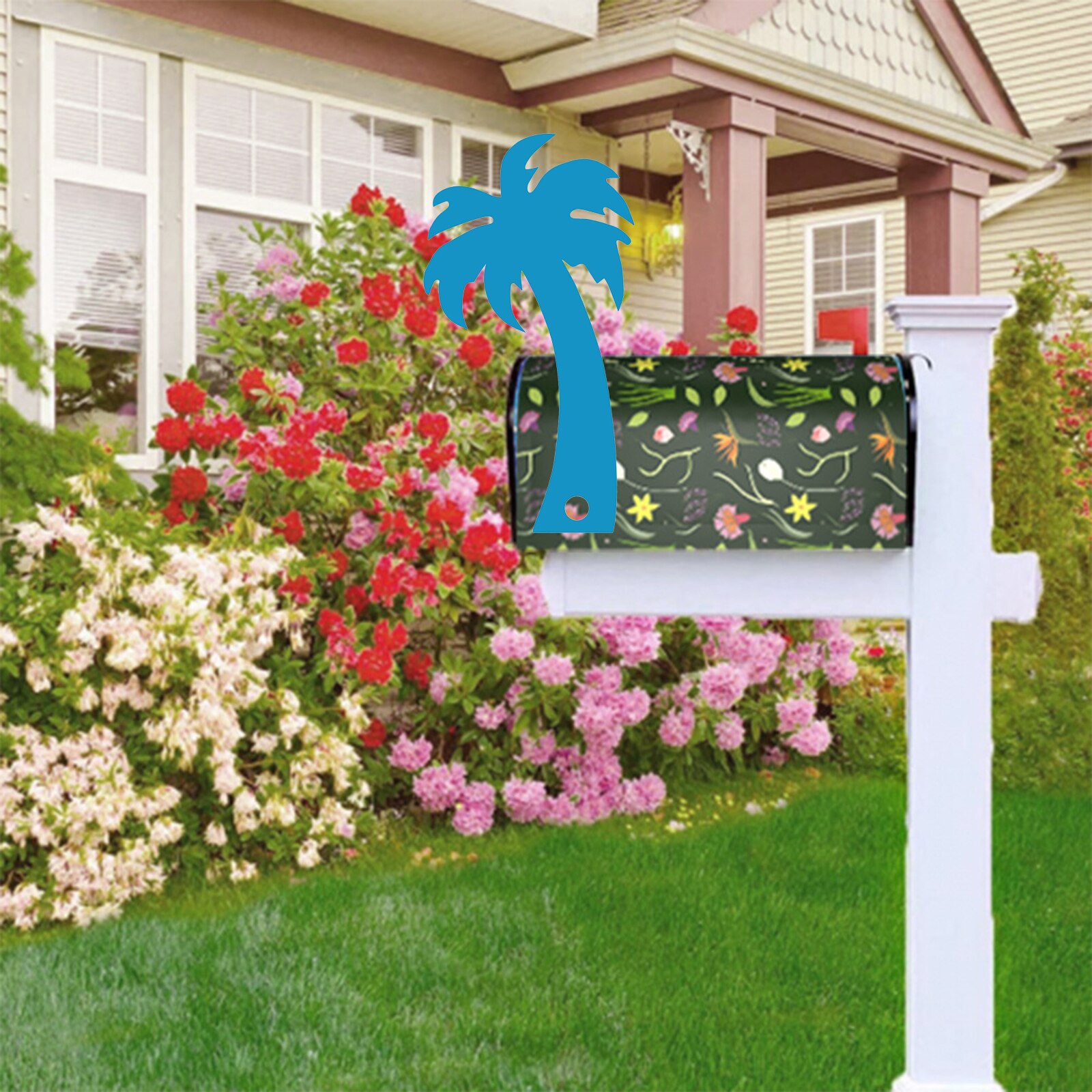 Universal Mailbox Post Box Acrylic Plastic Replacement Flag 1.5cm Hole All Weather