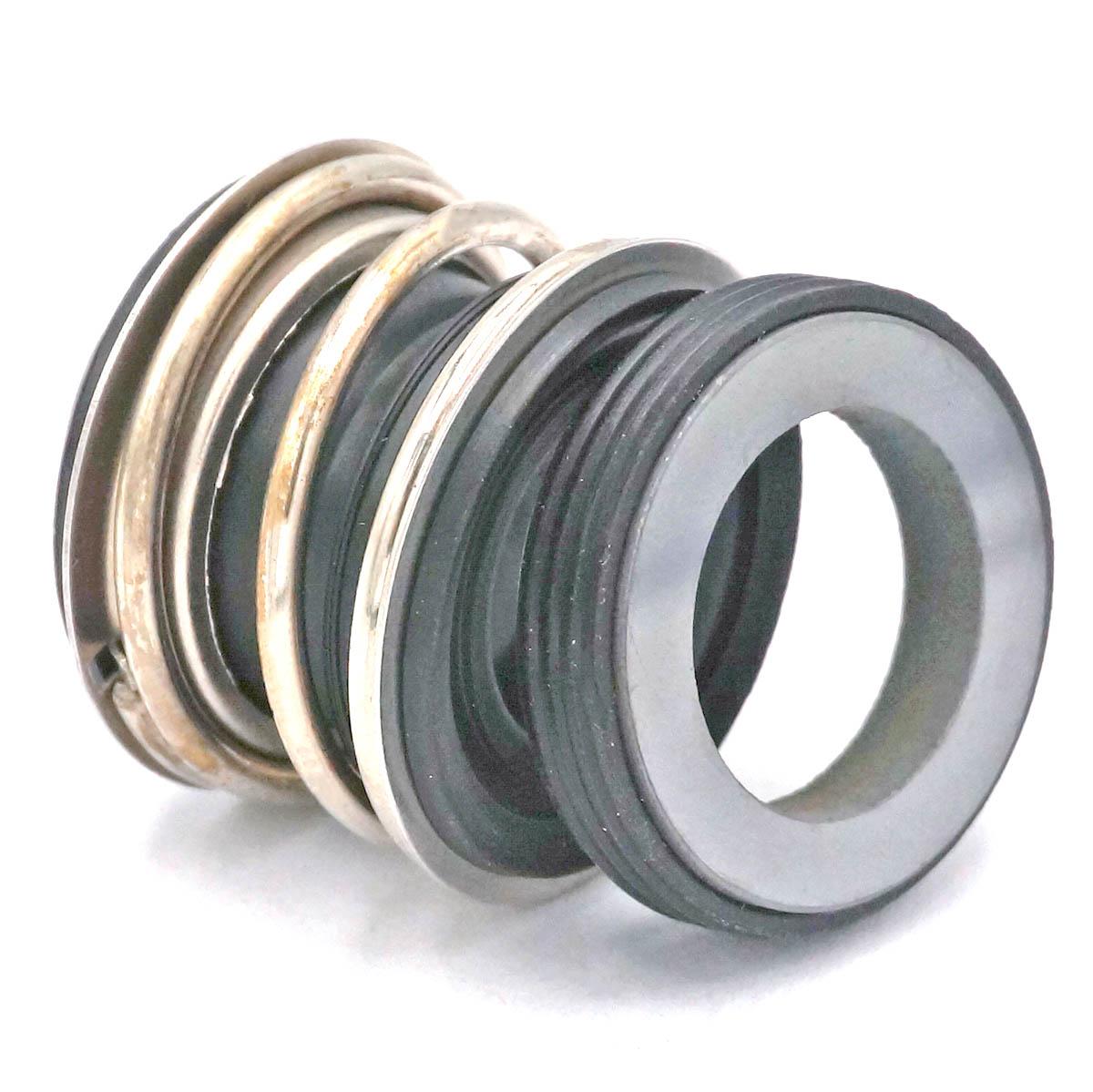 16mm Innen Durchmesser Mechanische wasserpumpe welle dichtung Single Spule Frühling Kohlenstoff vs Silizium Hartmetall NBR