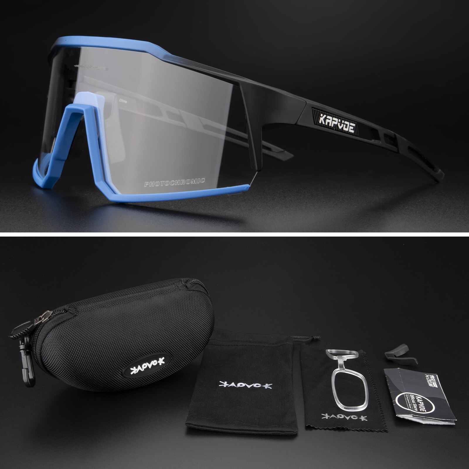 Polarized fishing glasses special high-definition Cycling underwater shooting fish driving hiking bike sunglasses day and night: 06