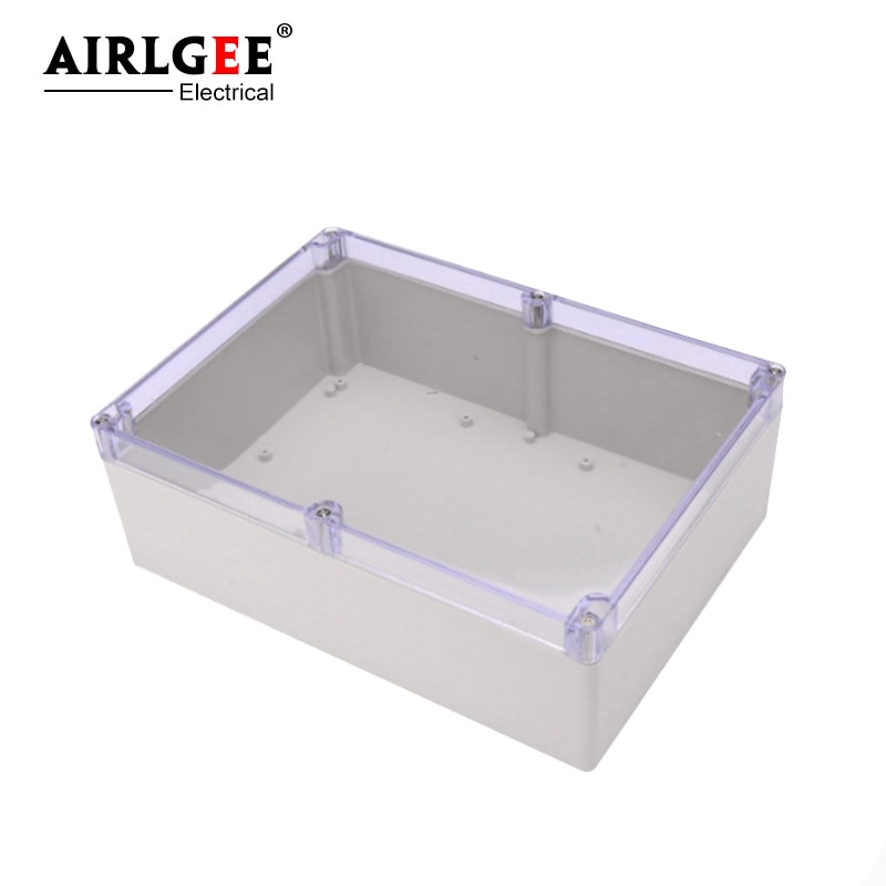 290*210*100mm ABS/PVC plastic electrical IP65 waterproof junction box free custom opening control panel box