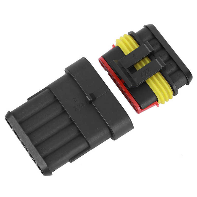 Waterproof Electrical Connector Waterproof Electrical Wiring Connector Safe for Motorcycles Trucks Scooters