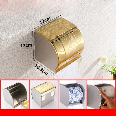 Stahl Zauberstab WC Papier Kasten Porta Carta Igienica Bianco Higienico Wasserdicht Wc WC Papier Halfter Gewebe Wc Papier Halfter: Gelb