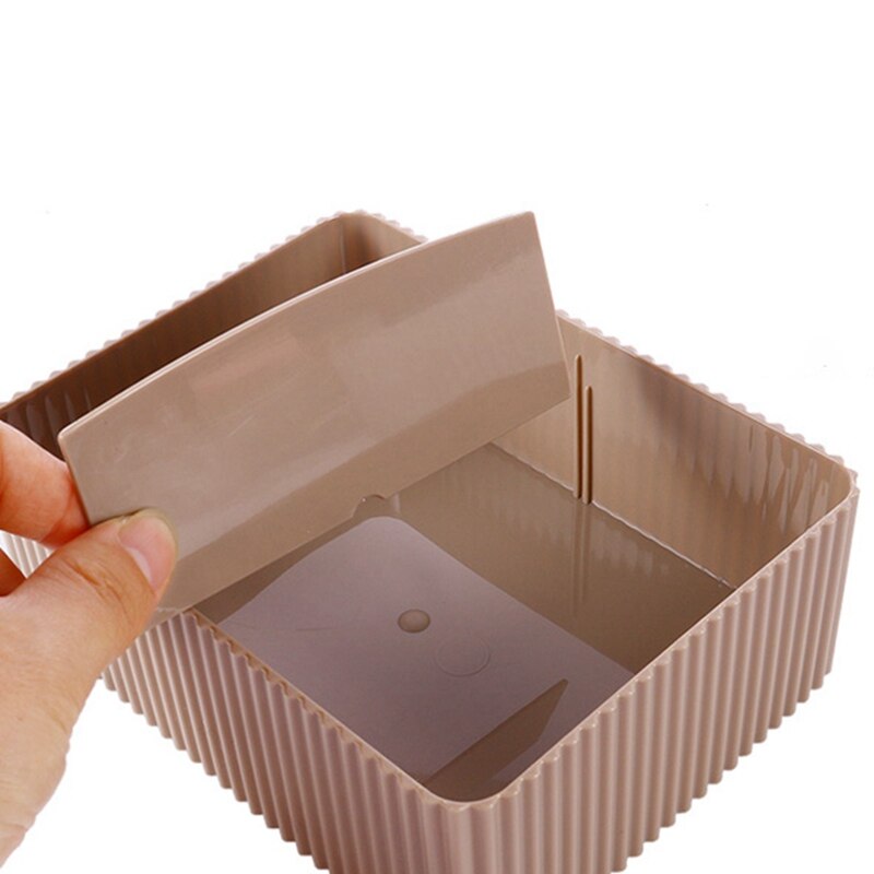 Opbergdoos voor op het bureau, make-up organizer voor cosmetica, opbergdoos voor thuiskantoor en badkamer