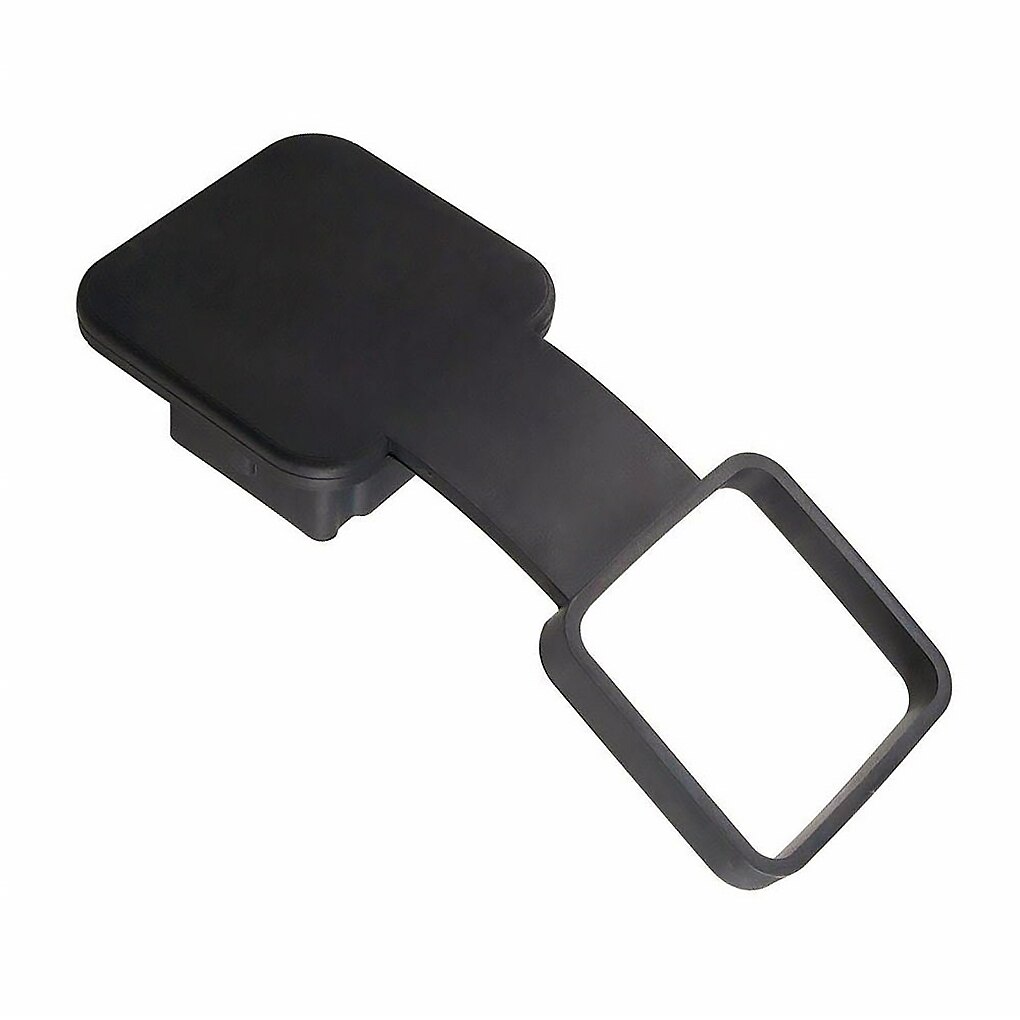 Universal Trailer Hitch Tube Cover Rubber Waterproof Cap Insert Replacement Automotive Accessory