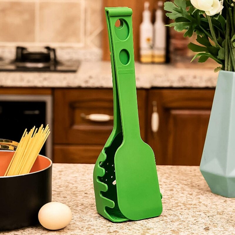 Praktische Pasta Noodle Lepel Pasta Scoop Vergiet Noodle Spaghetti Pollepel Slot Lepel Nylon Pasta Gereedschap Vergiet Keuken Gadget