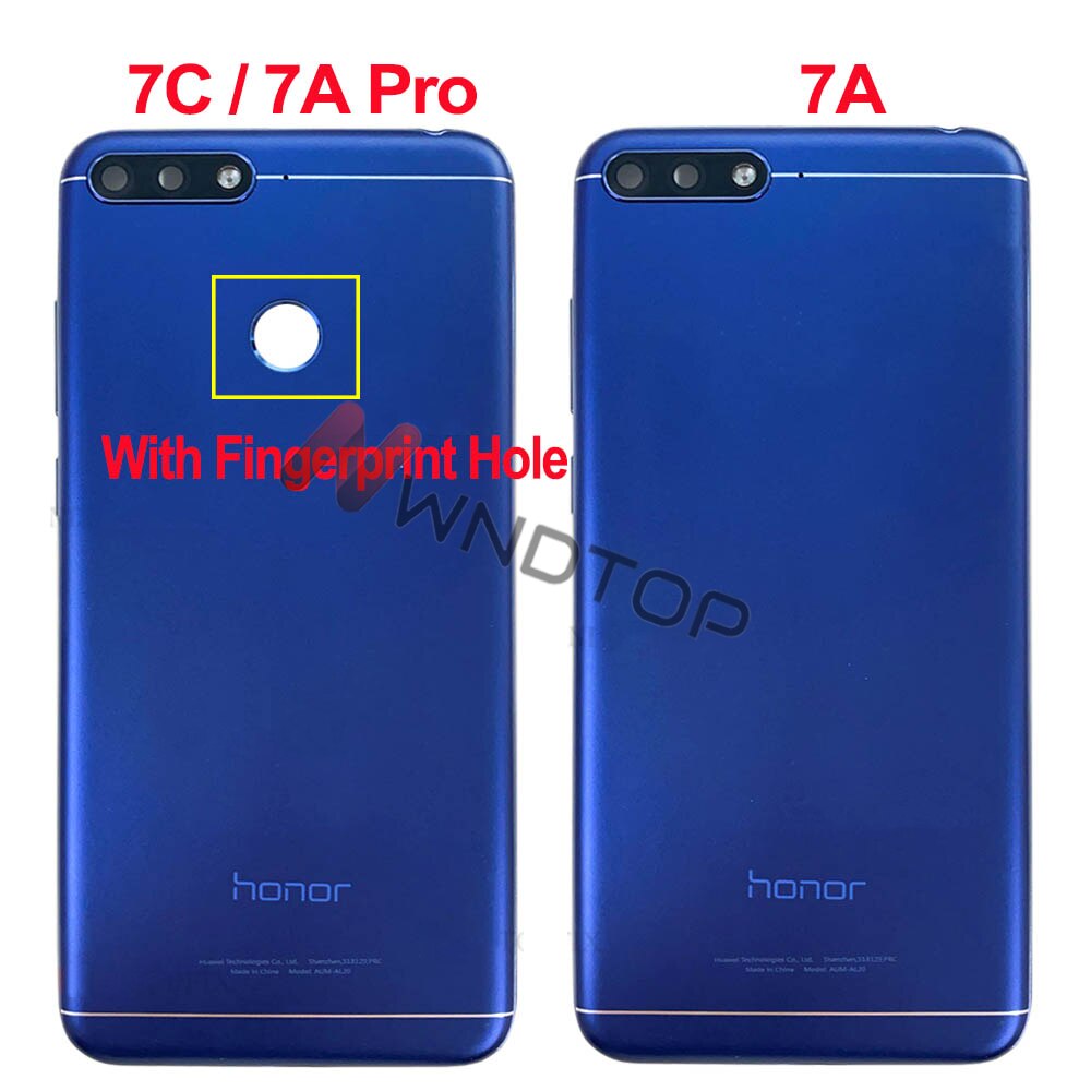 5.7 &quot;per Huawei Honor 7A Pro Aum-l29 / Honor 7C Aum-L41 / Honor 7A parti posteriori della custodia dello sportello della copertura della batteria