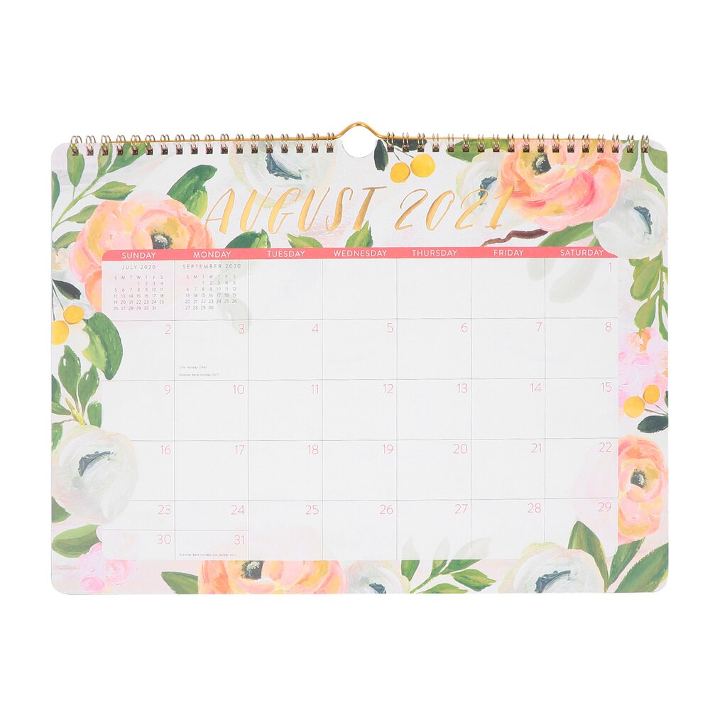 1Pc Calendar Practical Useful Tabletop Calendar Note-taking Calendar Calendar Notepad for Studio Office Home: Picture 1