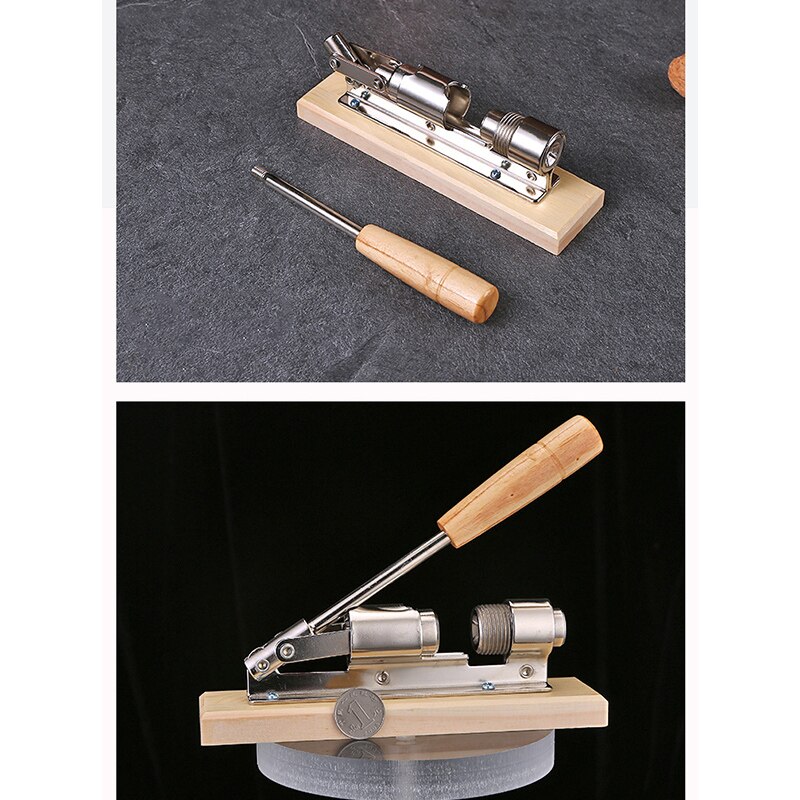 Pecan Filbert Walnut Nut Cracker Mechanical Sheller Walnut Nutcracker shell Clip Tool Clamp Plier Cracker Nut Clamp Plier
