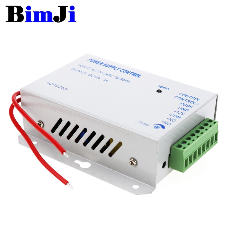 DC 12V 3A Door Access Control system Switch Power Supply Transformer AC 110~240V Delay time max 15s: Ivory