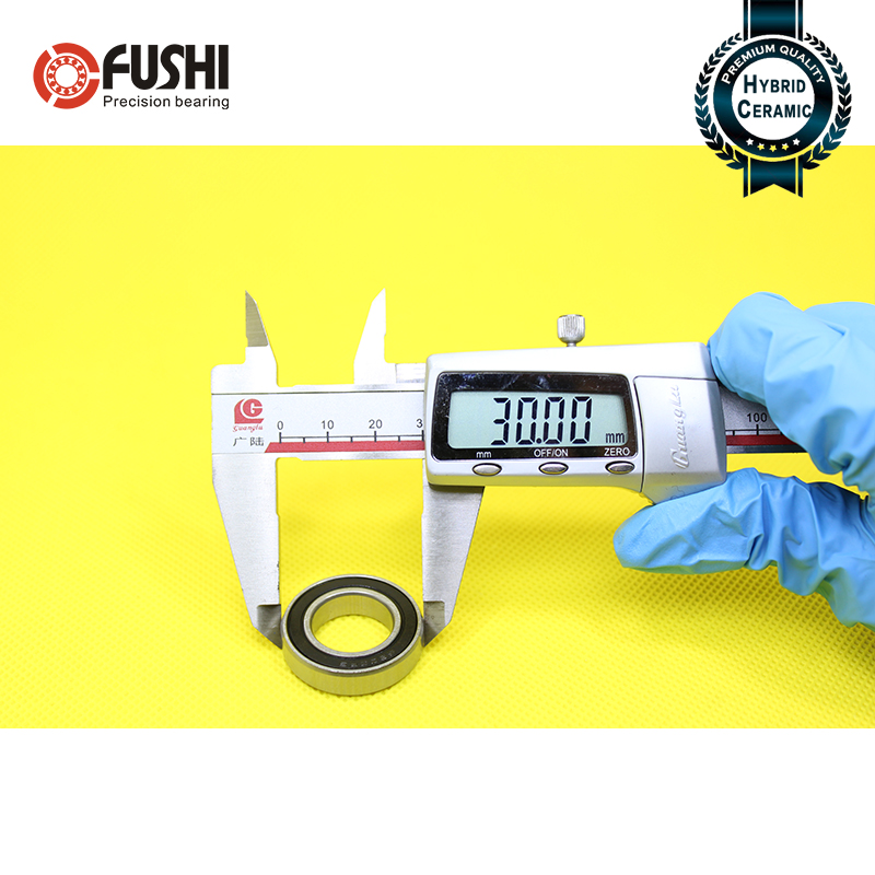 6903RS Hybrid Ceramic Bearing 17*30*7 mm ABEC-5 1PC Bicycle Bottom Brackets & Spares 6903 RS 2RS Si3N4 Ball Bearings 6903-2RS