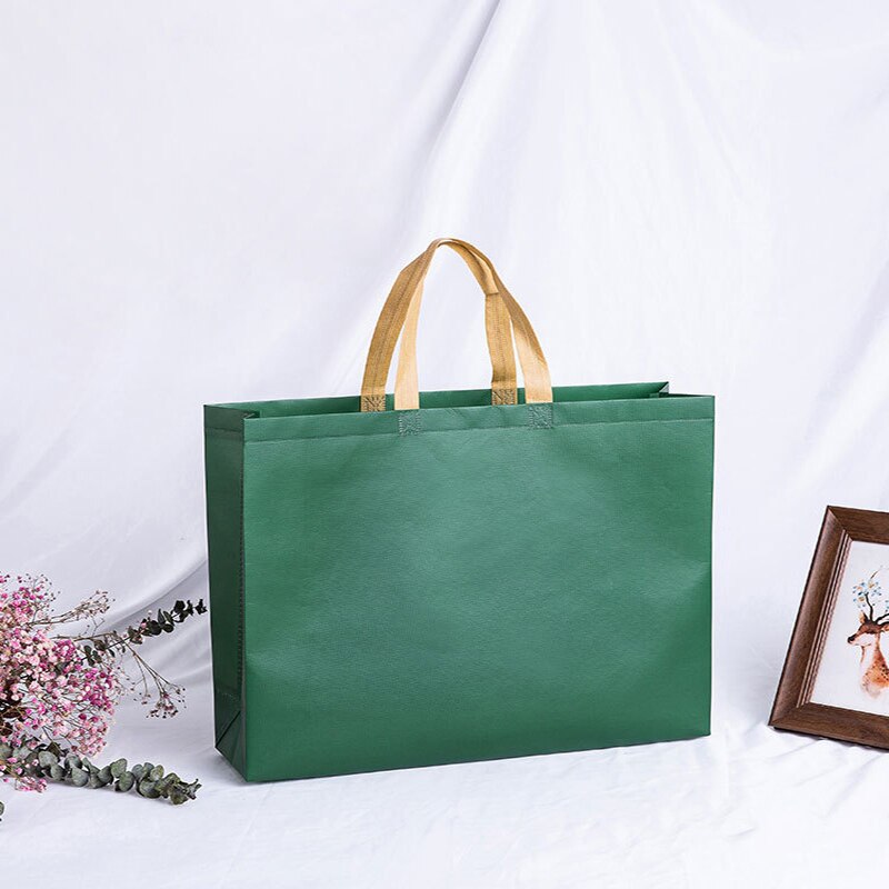 Women Foldable Shopping Bag Reusable Eco Large Unisex Tote grocery cloth Bags Pouch Fabric Non-woven Female Shoulder Bags