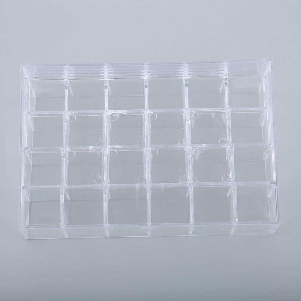 Transparent Multifunctional Home Bedroom Lipstick Stand Case Cosmetic Makeup Tools Organizer Holder Plastic Box