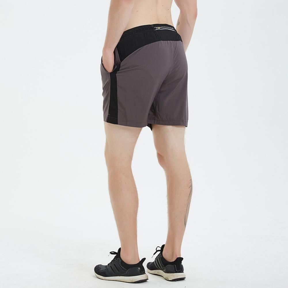 Pantalones cortos deportivos de secado rápido para hombre, bañadores de playa con cordón para verano