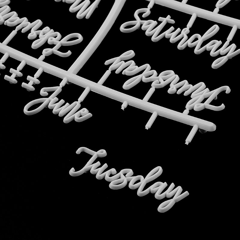 Characters For Felt Letter Board Month Week Letters For Changeable ...