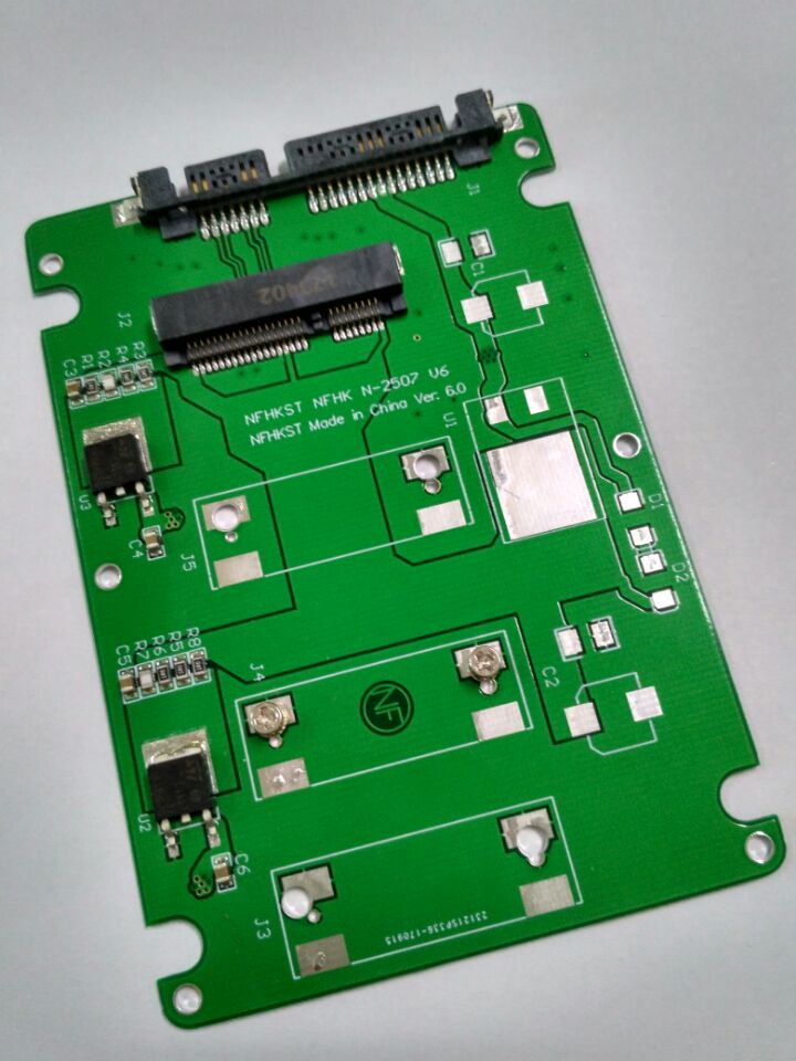 Mini Pci-e/Msata Naar Sata 2.5 Inch Adapter Card Msata Naar Sata