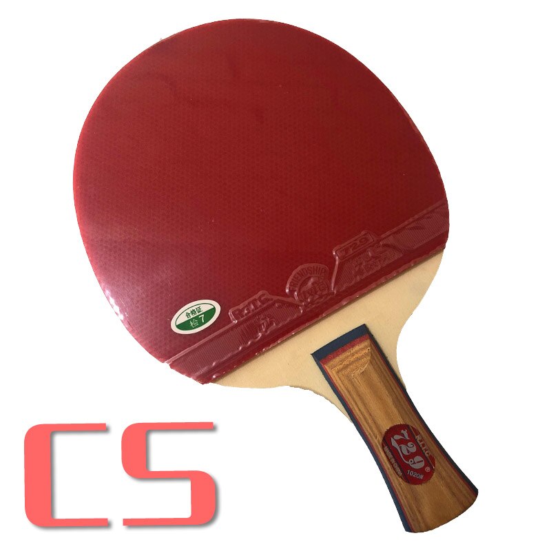 Vänskap 729 1020#  bordtennisracket pingis paddla fladdermus: Penhold kort cs