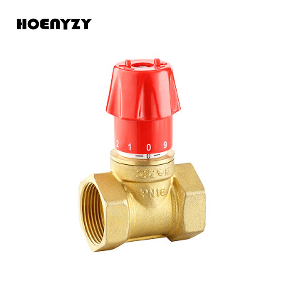 1/2 "3/4" 1 "2" Messing Flow Control Valve DN15/DN20/DN25/DN32/ DN40/DN50 Handleiding Regelklep one-way voor lucht water