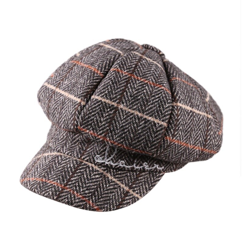 Wild Child Soft Cute Baby Octagonal Boy Dome Girl Cap JerseyChildren Beret Baseball Hat