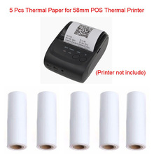 5 stks/partij 57x30mm Thermische Ontvangst Papier Roll Voor Mobiele POS 58mm Thermische Printer Lot