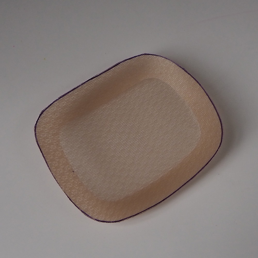 Cuffia base per topper per capelli a doppio strato 9X11 cm per realizzare pezzi di capelli da donna