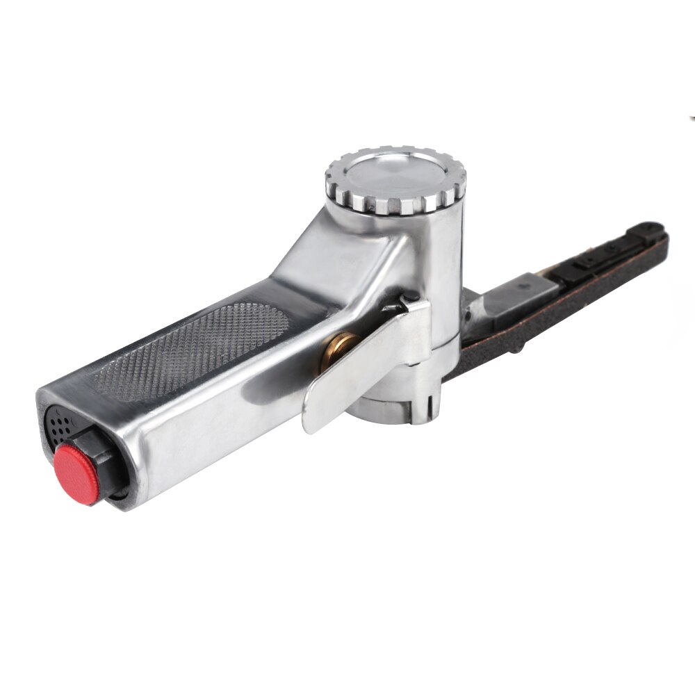 3/8" Air Belt Sander Precision Polishing Tool Abrasive Grinding Machine 2 Sanding Belts Air Compressor Sanding Pneumatic Tool