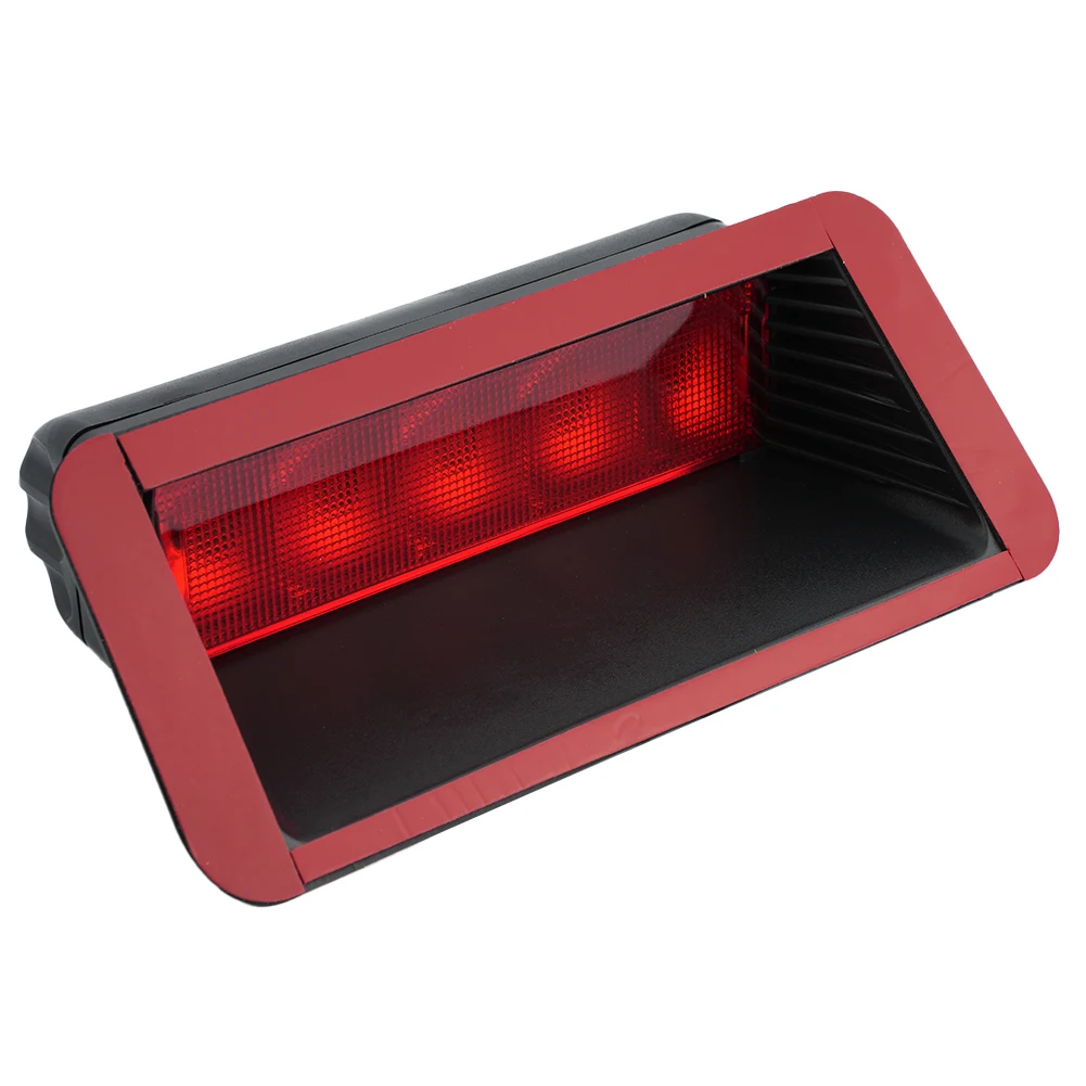 Auto coche rojo 5-LED cola trasera tercera luz de freno lámpara antiniebla nueva luz de freno tercera parada trasera-luz antiniebla piloto de advertencia