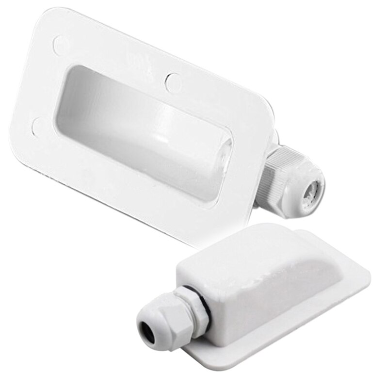 Cable Entry Gland for Plate Motorhomes Roof Waterproof UV Resistant Solar Panels Spoiler Boats Entry Mount Single Hole
