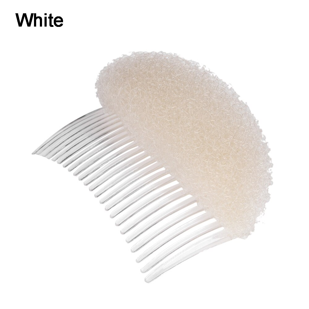 1PC Tragbare Modellierung Flauschigen Schwamm Clip Stick Haar Modellierung Geflecht Werkzeug Frauen Brötchen Maker Haar Styling Zubehör Heißer: Rose Rot