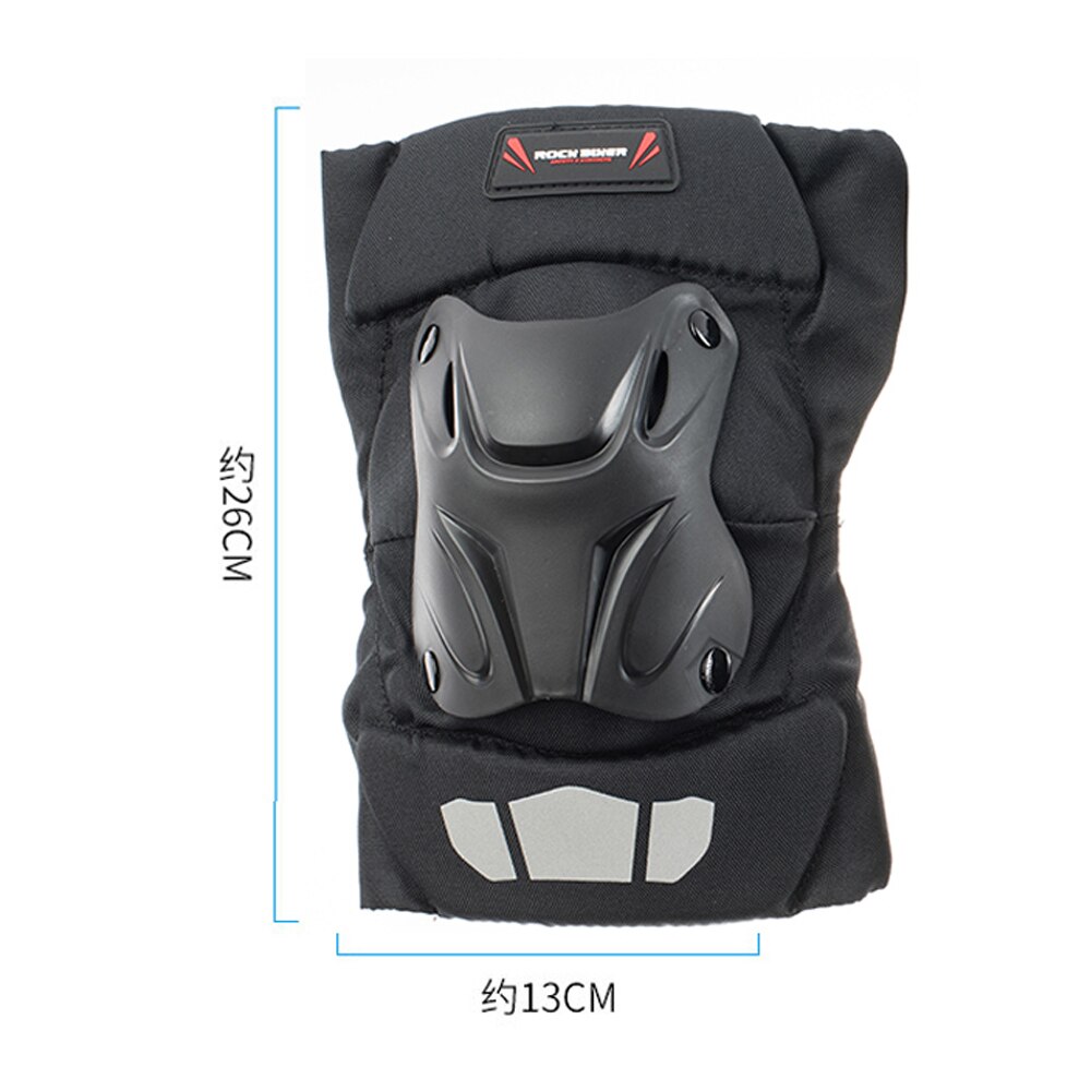 Rodilleras para motocicleta, Protector de rodilla transpirable a prueba de golpes, equipo de protección para Motocross,