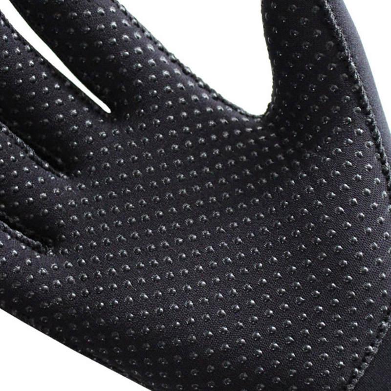 Guantes negros de neopreno de 3MM que mantienen el calor, antideslizantes para mujer/hombre, para nadar, navegar, navegar, surfear, snorkel, guantes de agua