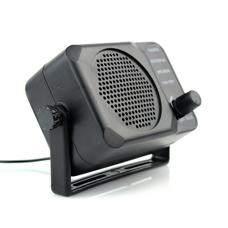 Niye nsp -150v mini-außenlautsprecher für mobilfunkgeräte und mikrofone, passend für kenwood, yaesu, icom, amateurfunkgeräte und autoradios