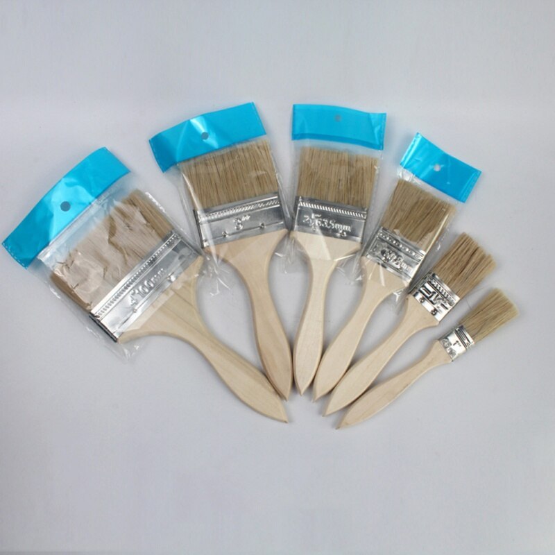 Paint Brush Set Great for Painter Home Owners Painting Brushes for Cabinet Decks Fences Commercial Paintbrush