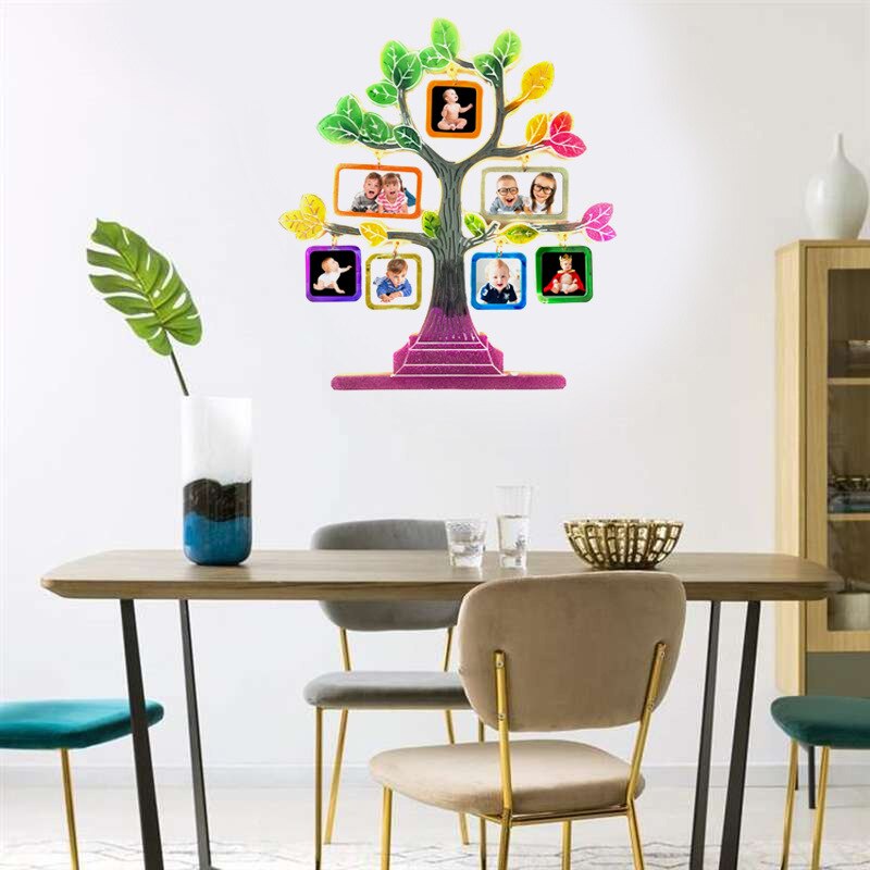 Big Tree Photo Frame Epoxy Resin Mold DIY Crystal Tree-shaped Photo Frame Silicone Mold