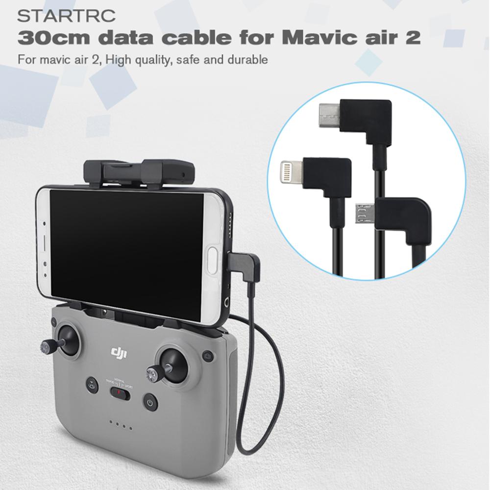 Data Kabel Voor Mavic Air 2 Control Micro Usb Type-C Ios Android Otg Voor Dji Maviic Mini 2 tablet Smartphone Drone Accessoires