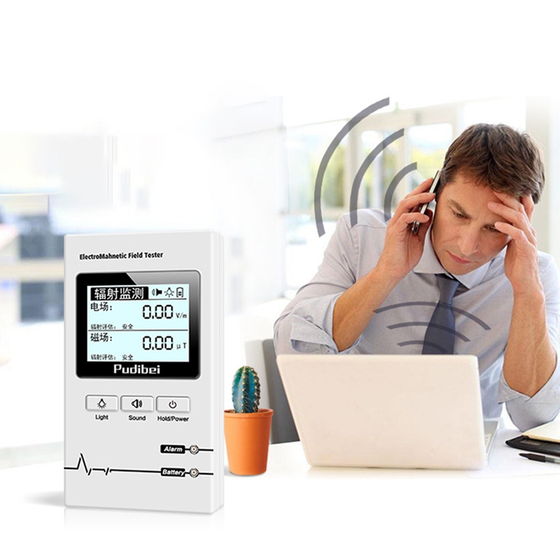 620A Handheld EMF Meter Electromagnetic Radiation Detector Electromagnetic Wave Tester Radiation Tester